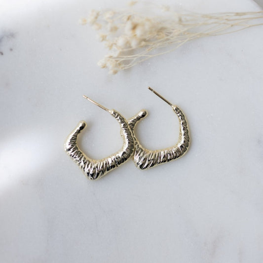 Zin Hoops-Gold