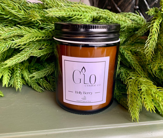 Glo Soy Candle-Holly Berry