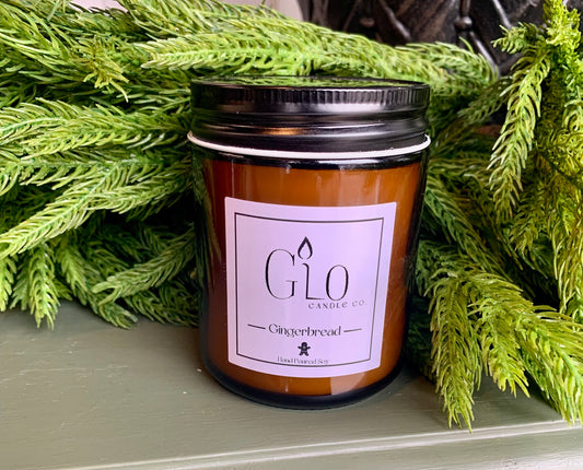 Glo Soy Candle-Gingerbread