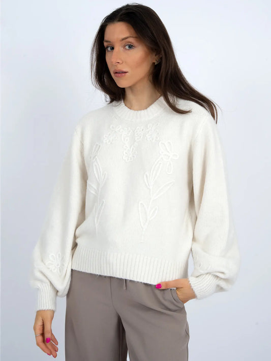 Rhiana Long Sleeve Crew Neck PullOver