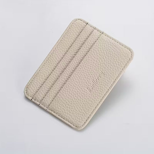 Card Holder-Cream