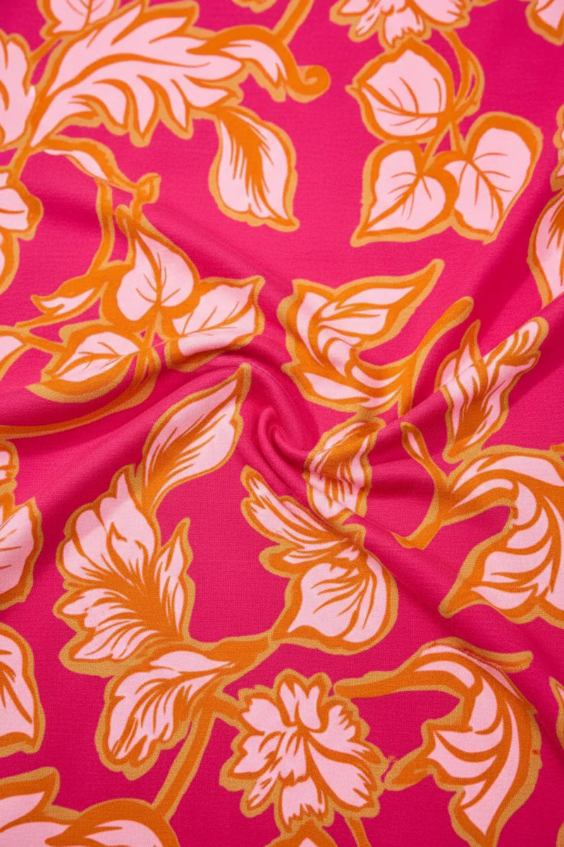 REVERSIBLE A-LINE DRESS-GARDENIA