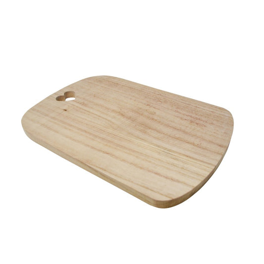 Wooden Board With Heart Hole - Large