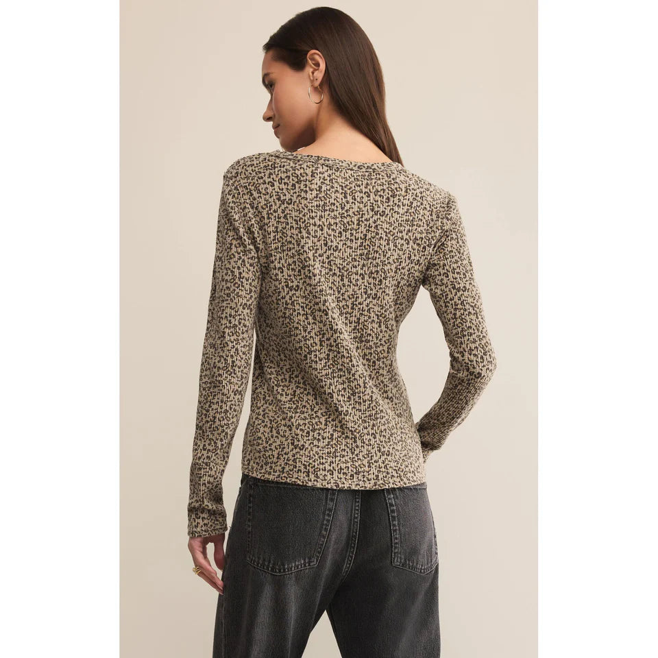 Arlet Mini Thermal Top-Animal Print