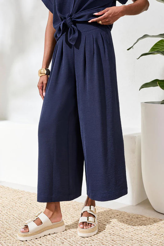 LIGHTWEIGHT FLOWY PANT-NAUTICAL