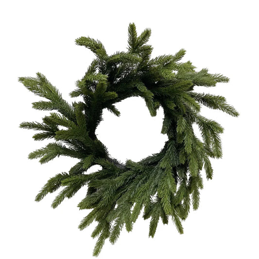 FRESH TOUCH NORFOLK PINE WREATH 10"