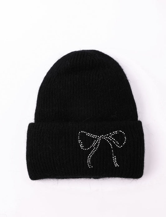 Bow Toque-Black