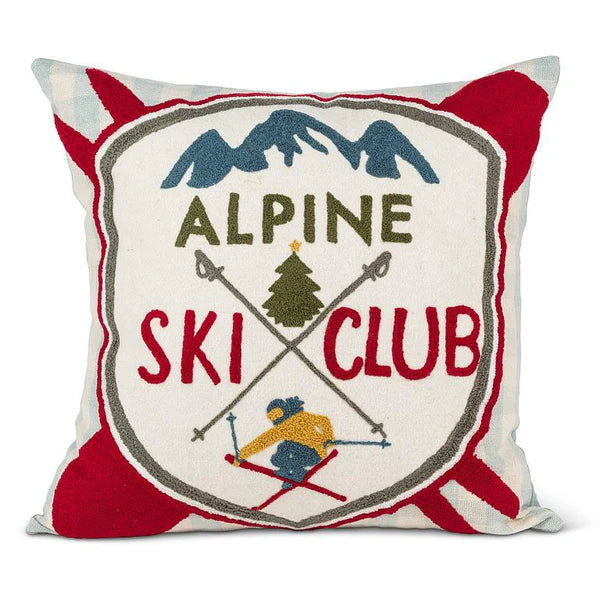 ALPINE SKI CLUB CUSHION
