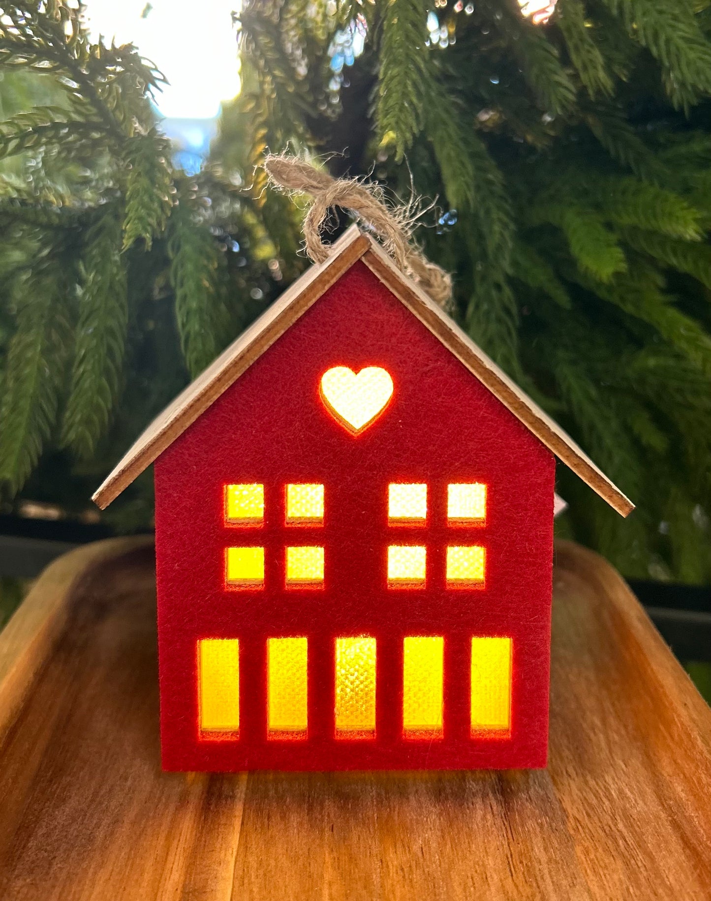 House Ornament-Red