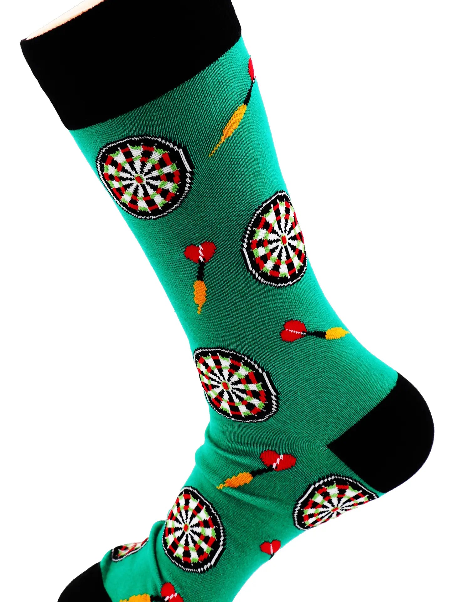 Unisex Novelty Socks-Dart Board Tip