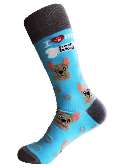 Unisex Novelty Socks-French Bulldog