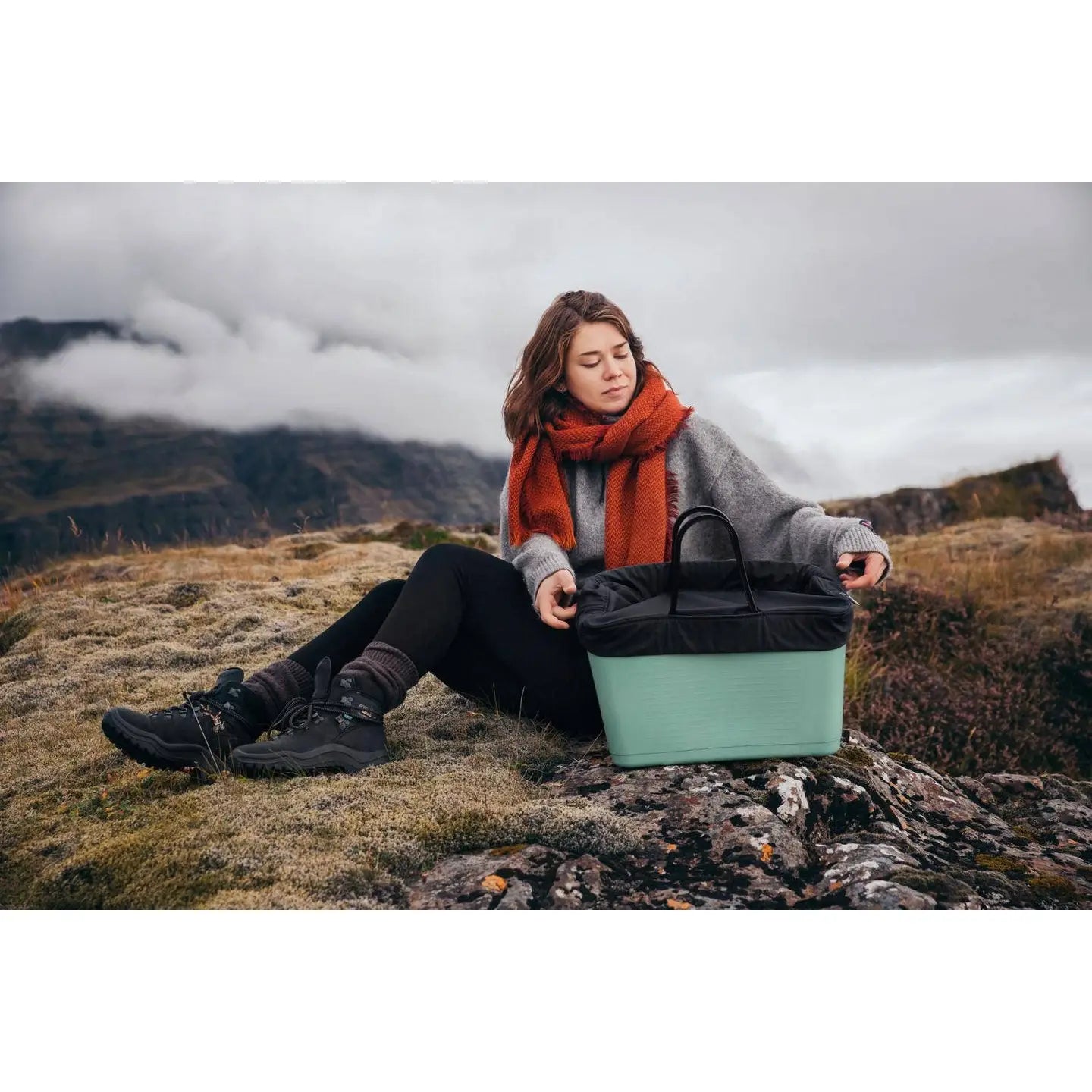 Hinza Eco Bag Large-SAGE 15L/15Q