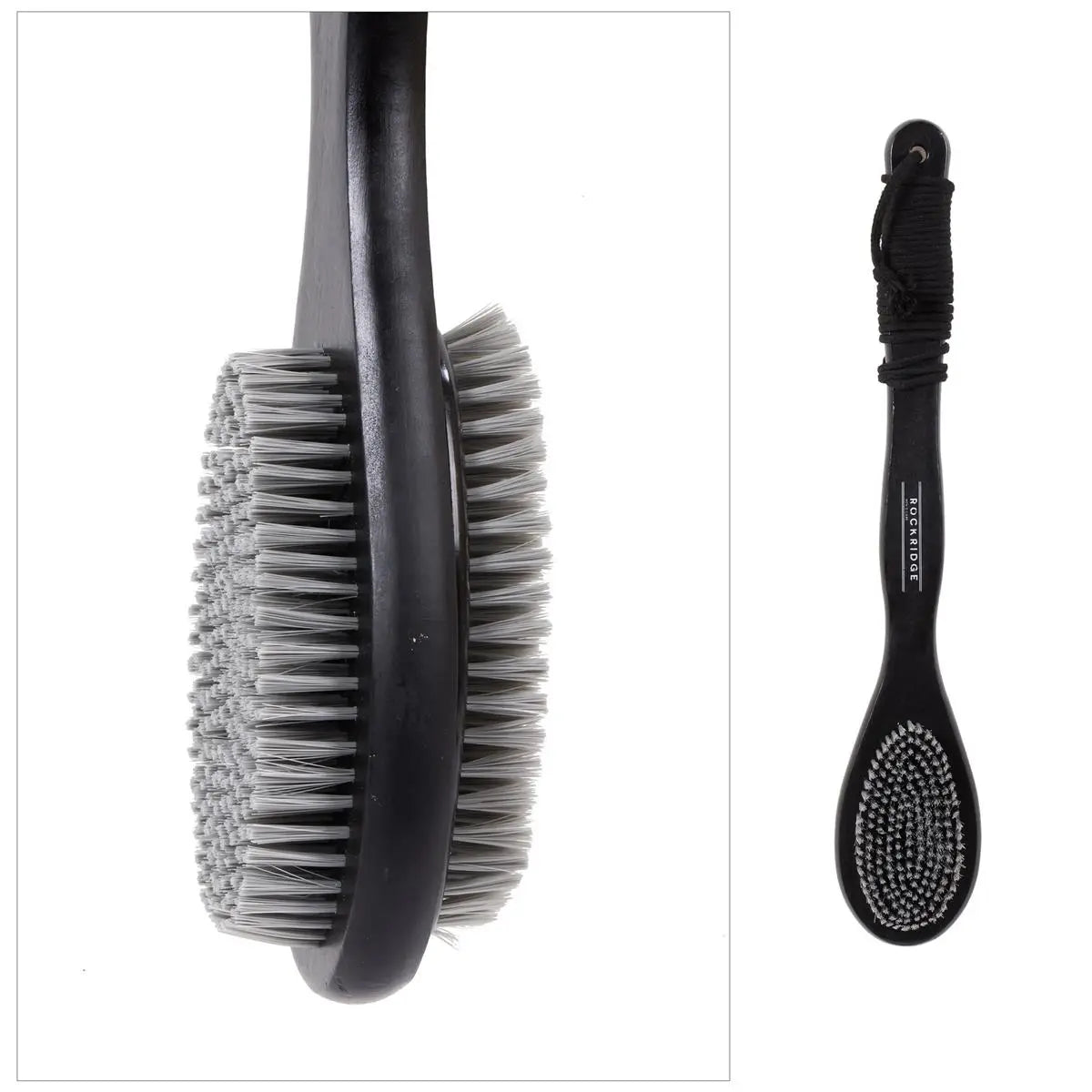 Wooden Body Bath Brush - Black Wood