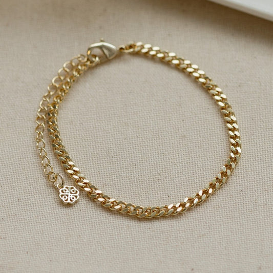 Brazen Layering Bracelet-gold