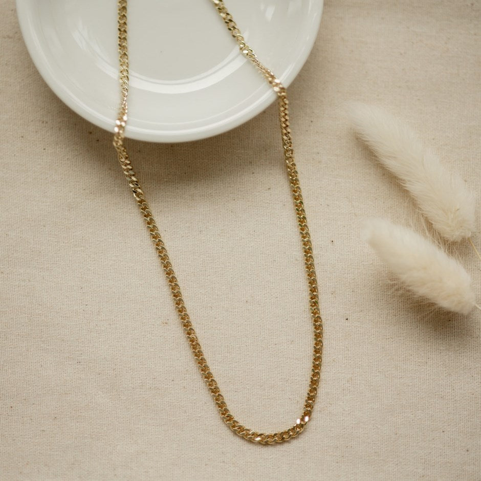 Brazen Necklace-gold