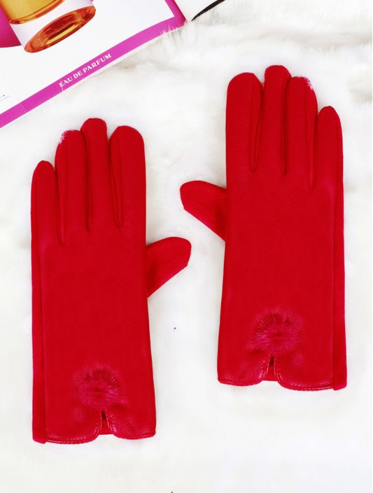 Touch Screen Gloves/Red