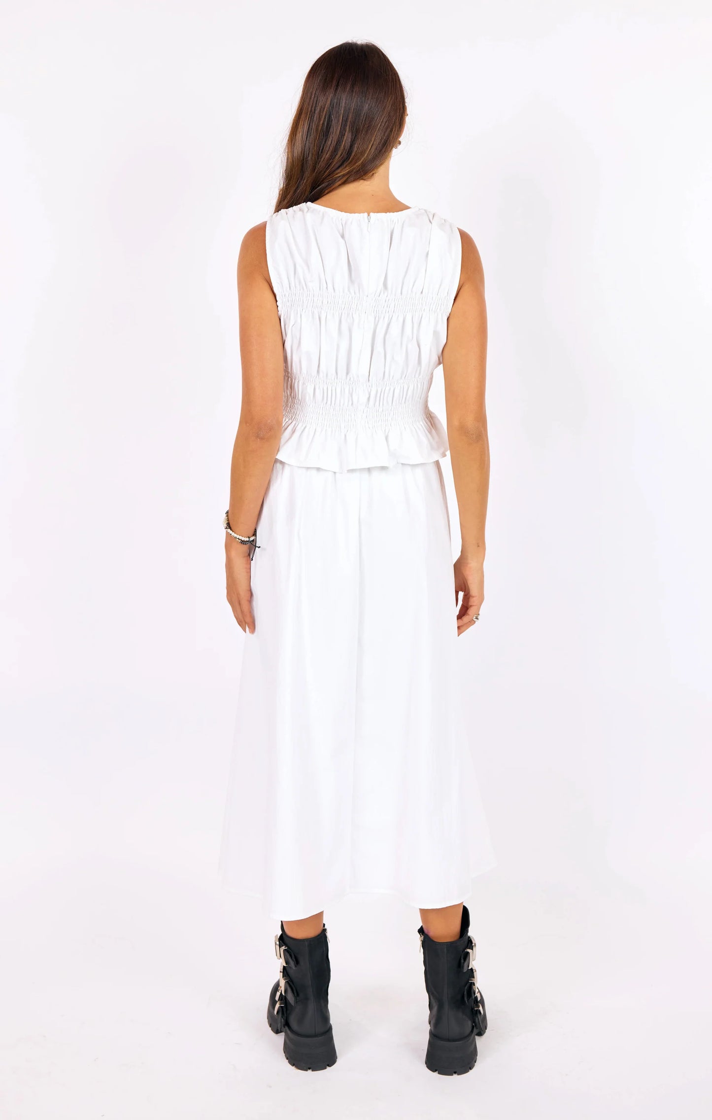 Central Park Midi Skirt W Belt