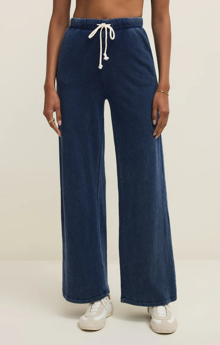 HUNTER KNIT DENIM PANT-INDIGO