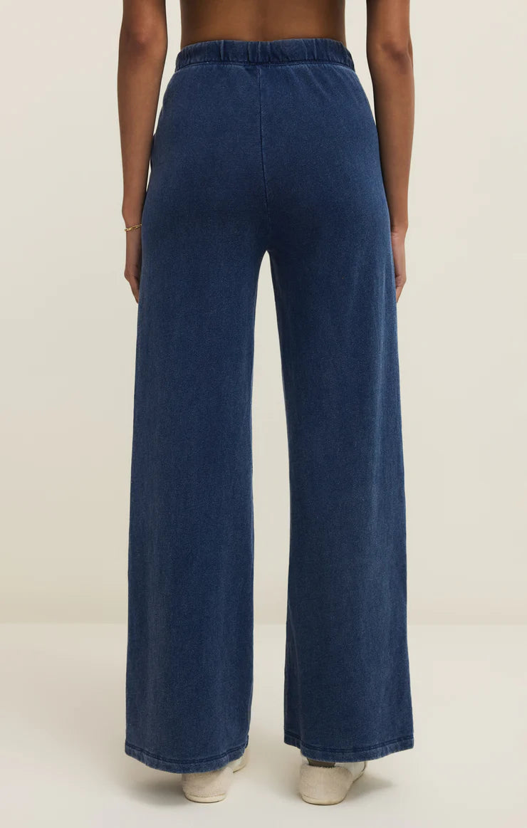 HUNTER KNIT DENIM PANT-INDIGO