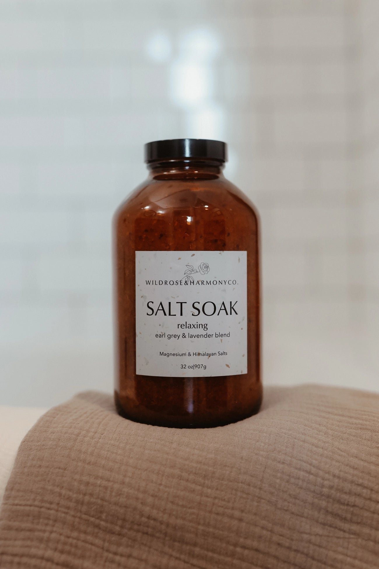 Earl Grey & Lavender Salt Soak