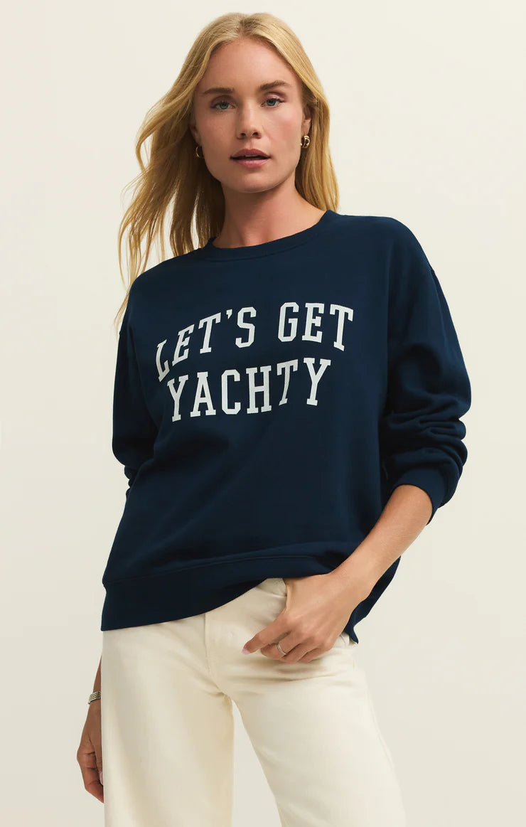 YACHTY BOYFRIEND SWEATSHIRT( final sale)