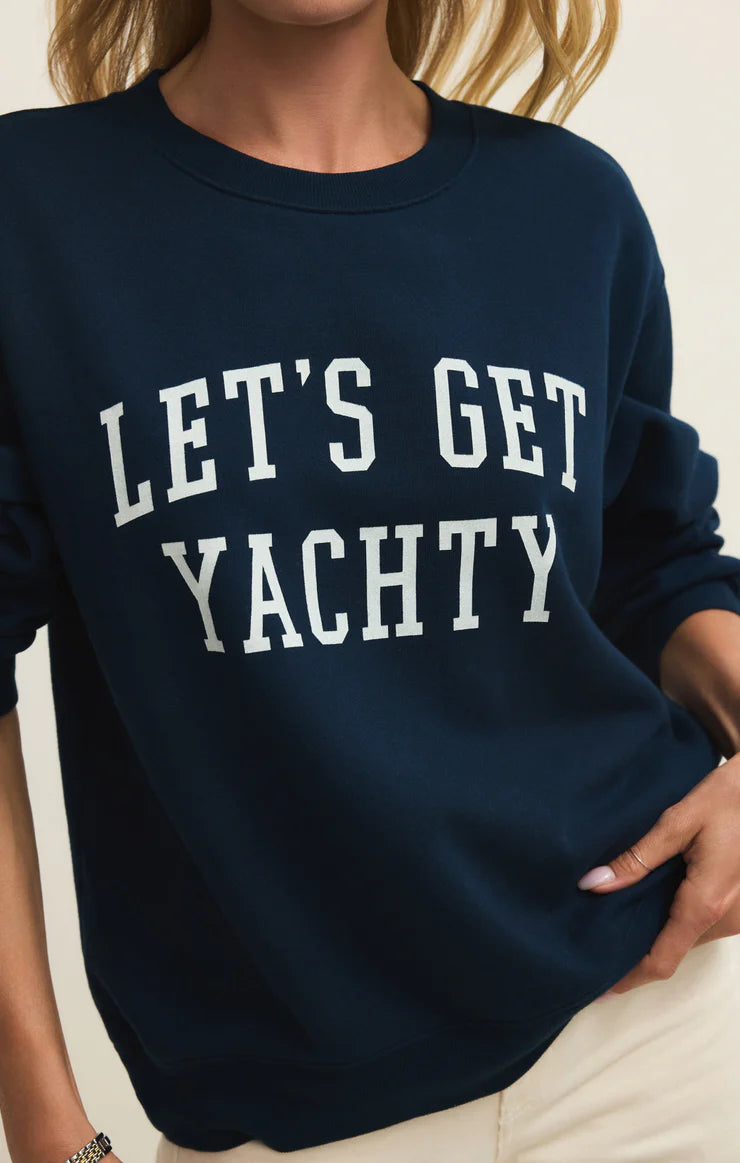 YACHTY BOYFRIEND SWEATSHIRT( final sale)