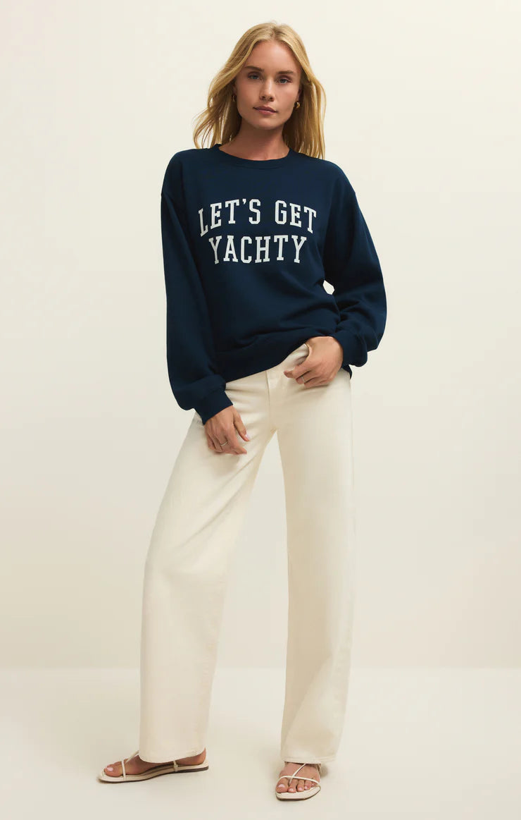 YACHTY BOYFRIEND SWEATSHIRT( final sale)