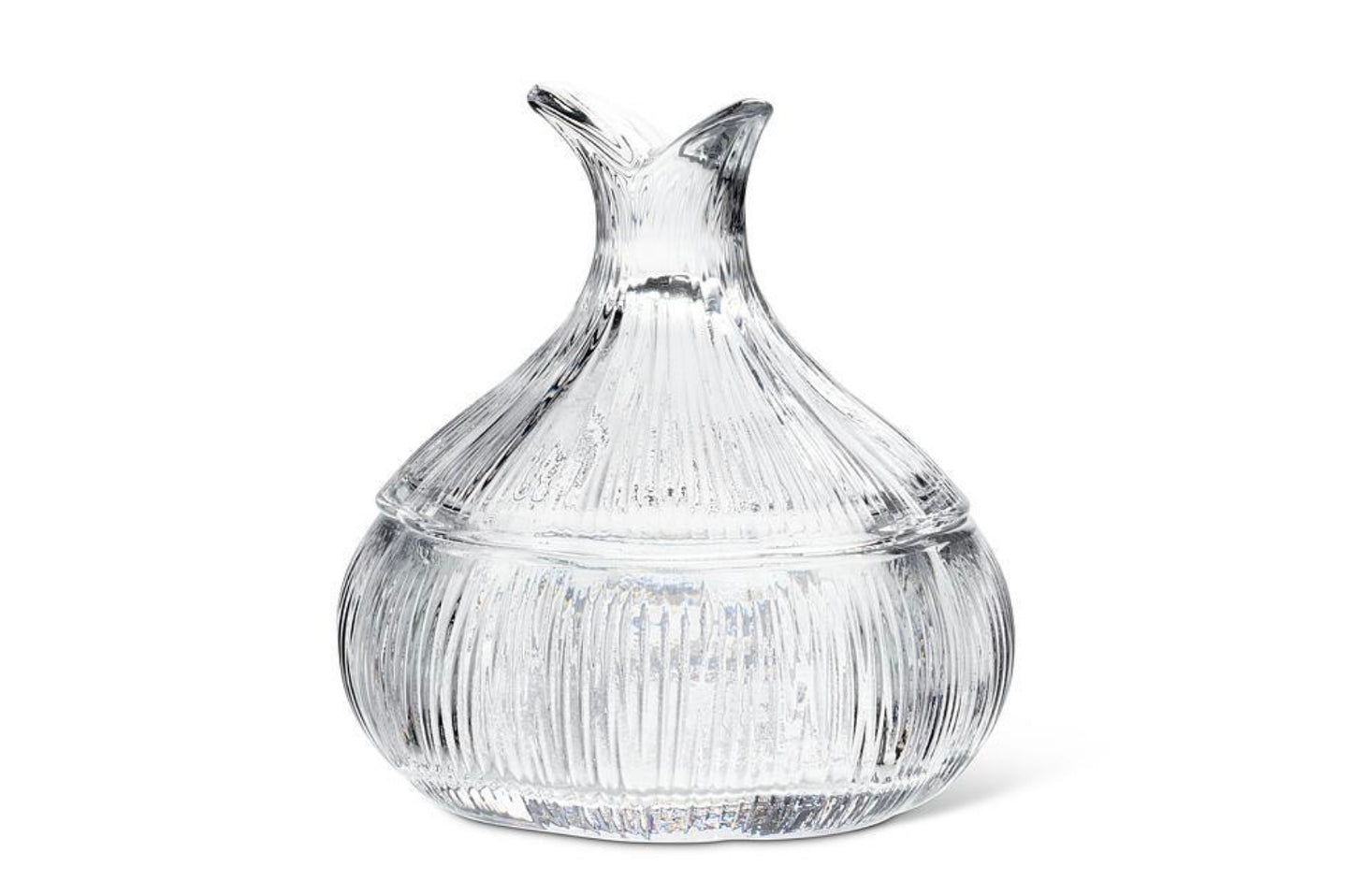 Garlic Shaped Dish with Lid