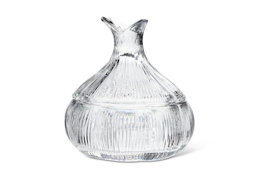 Garlic Shaped Dish with Lid