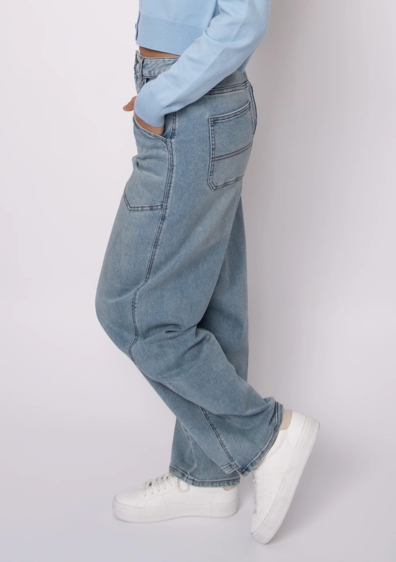 Milla Stretch Denim-Light Wash
