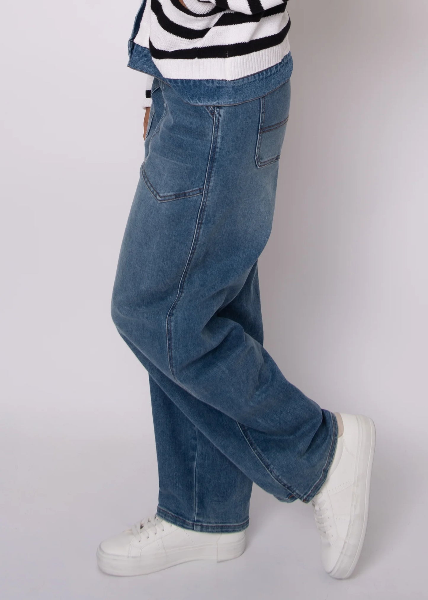 Milla Stretch Denim-Didi Dark