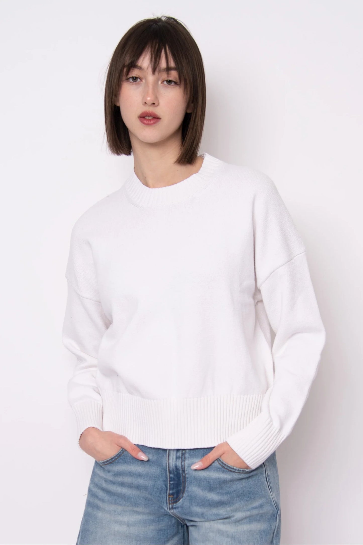 Nelkin Sweater-White