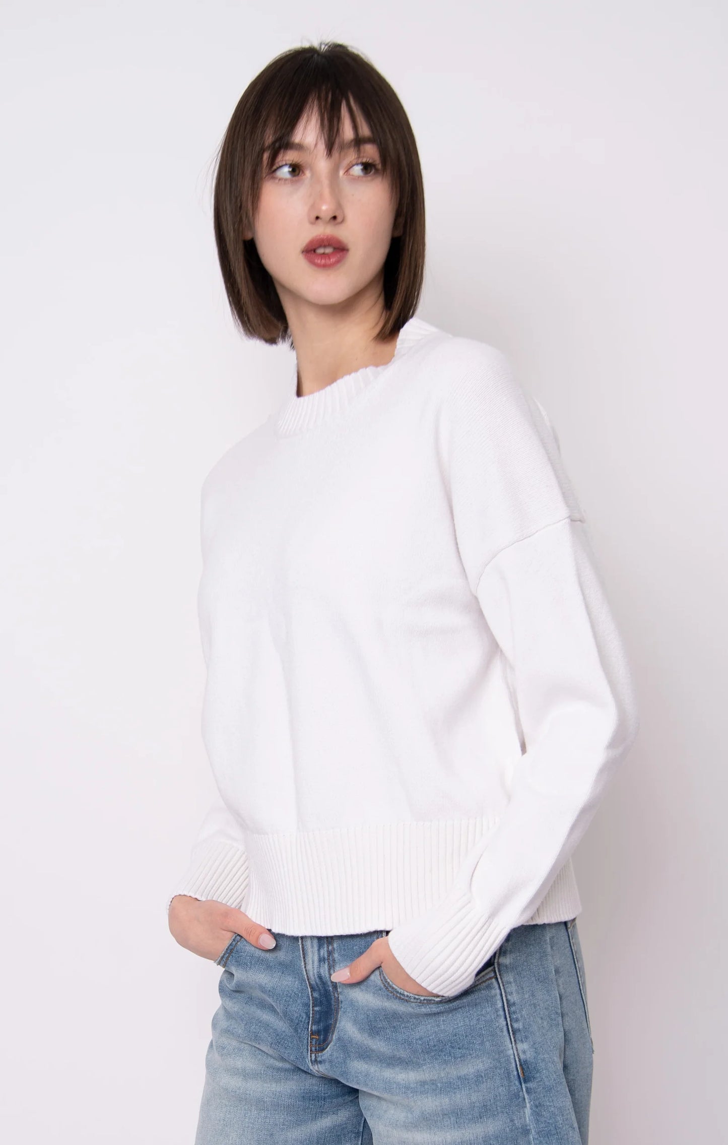 Nelkin Sweater-White