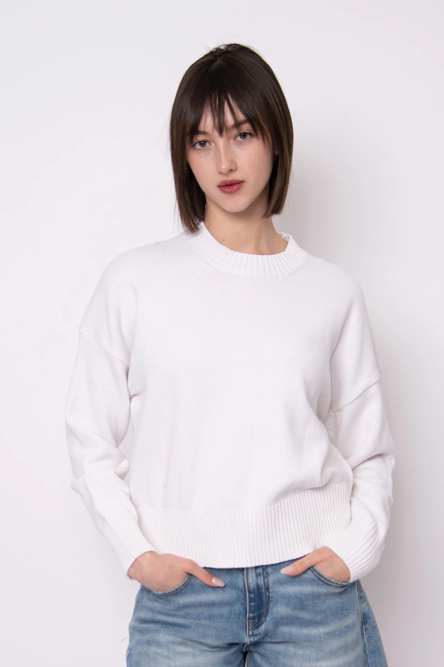 Nelkin Sweater-White