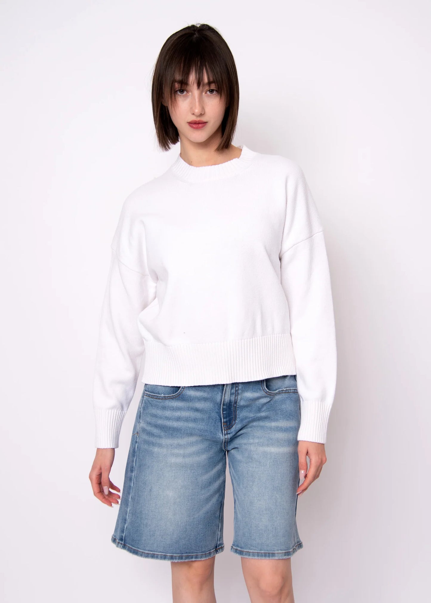 Nelkin Sweater-White