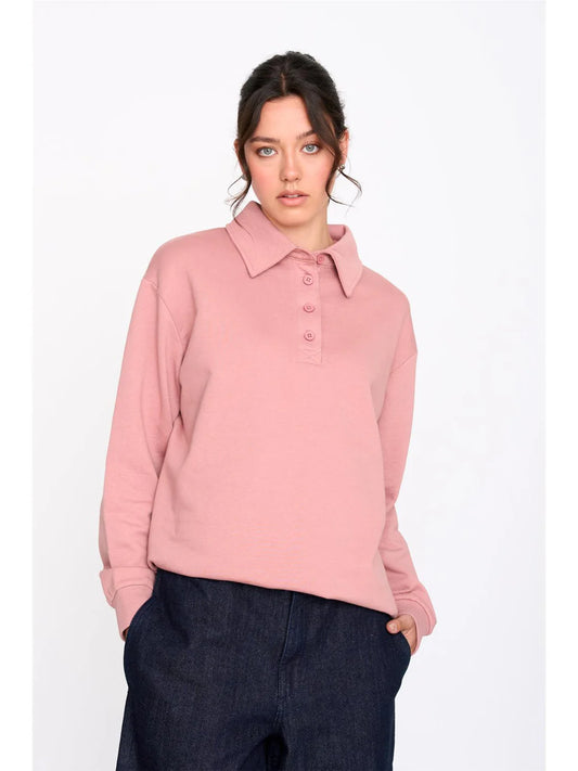 Polo Pink Sweatshirt