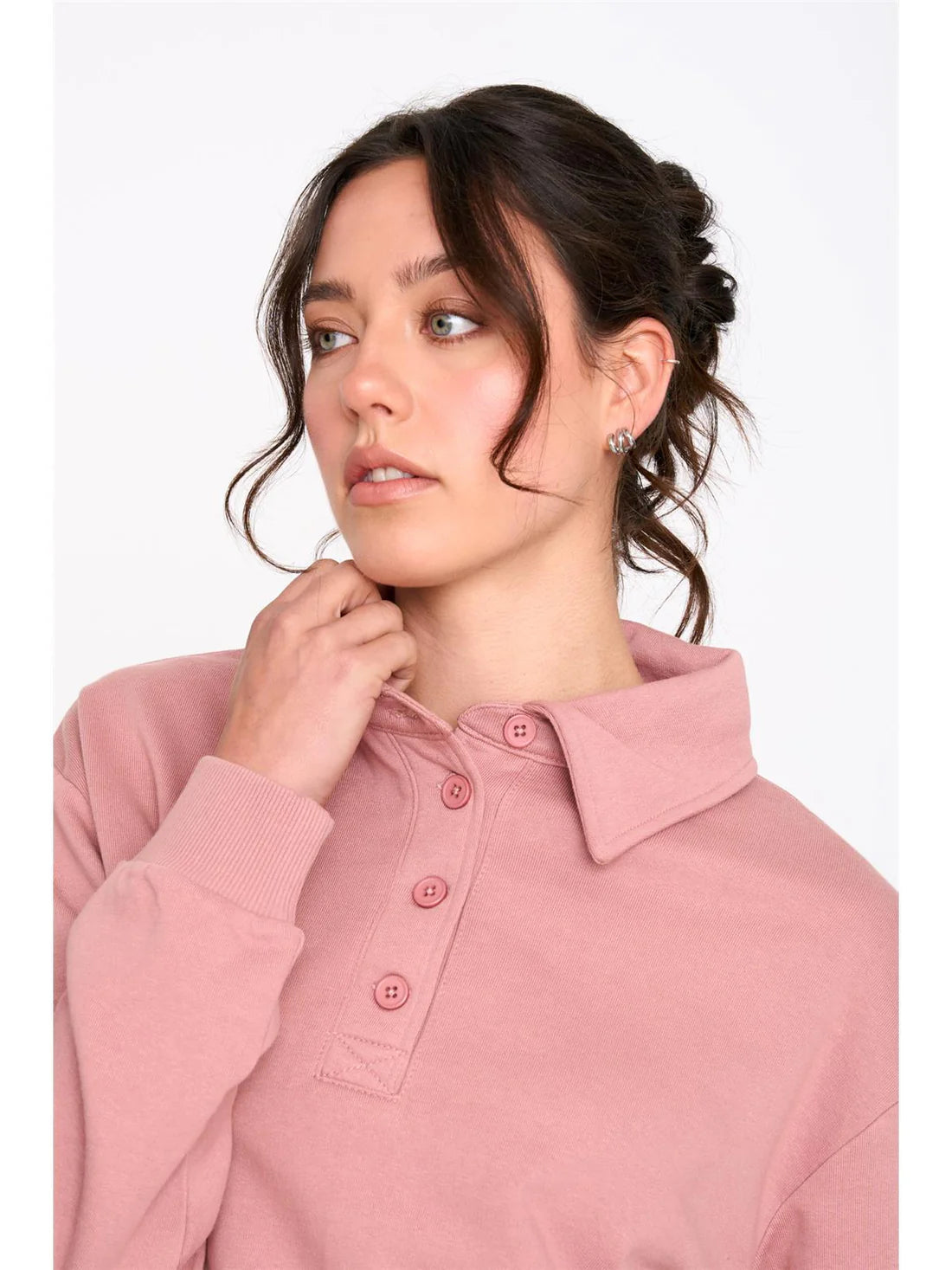 Polo Pink Sweatshirt