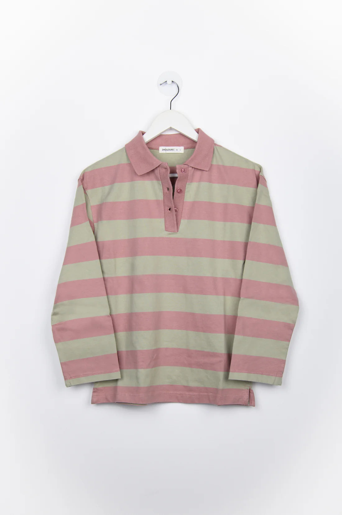 Polo Sweatshirt Striped