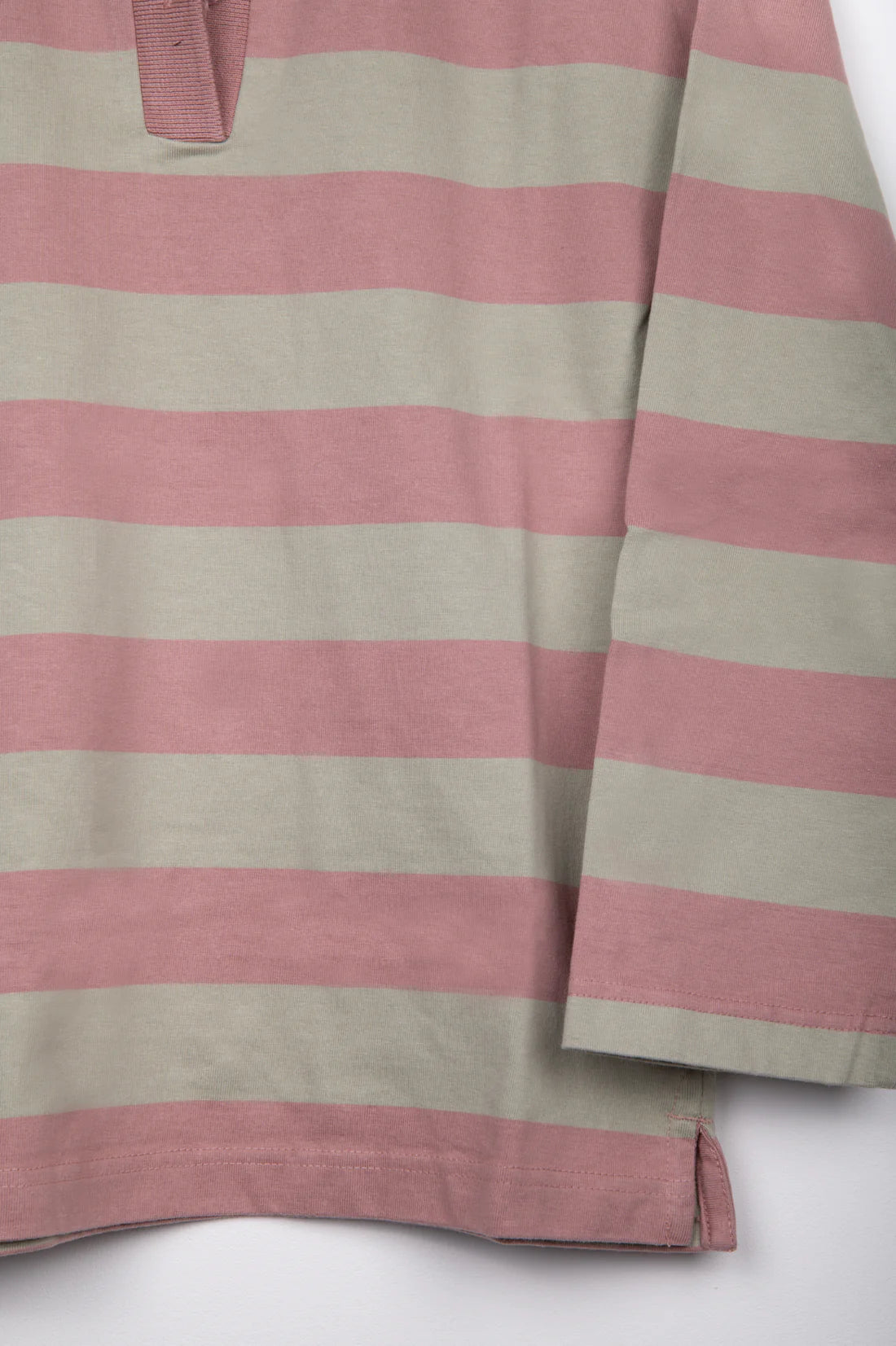 Polo Sweatshirt Striped