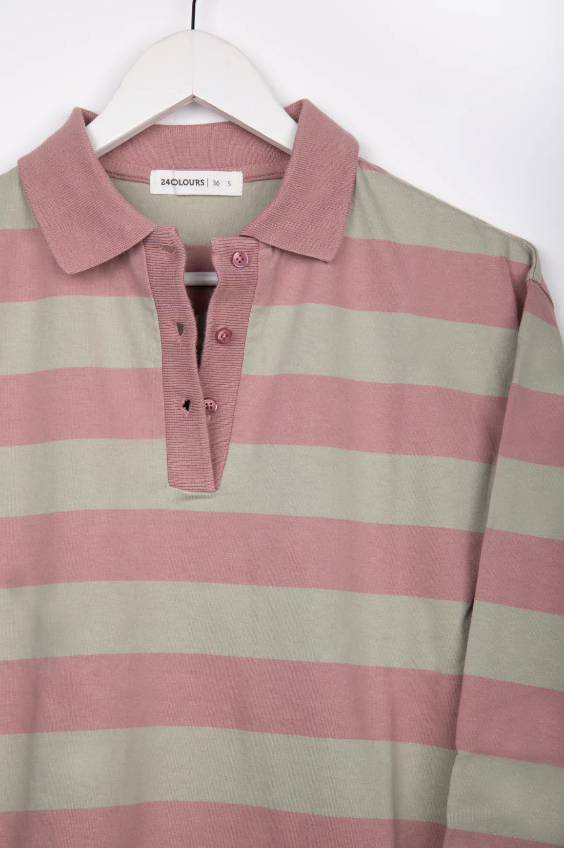 Polo Sweatshirt Striped