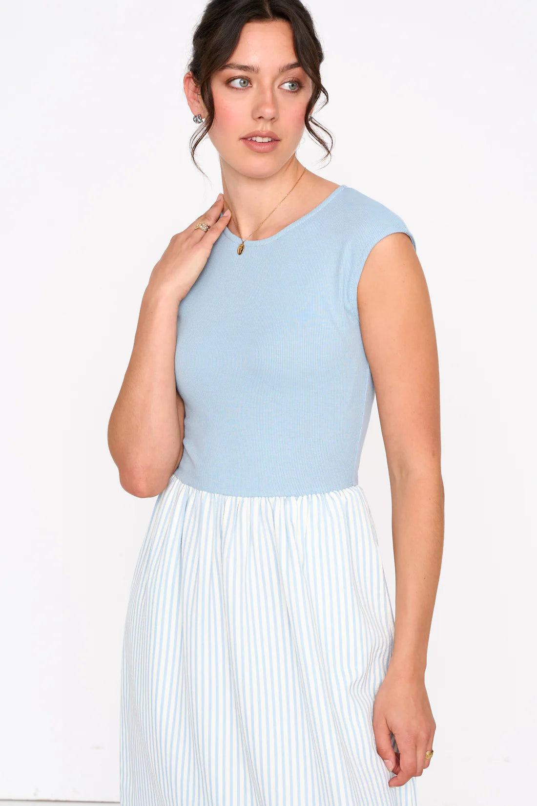 Kleid Dress-Blue
