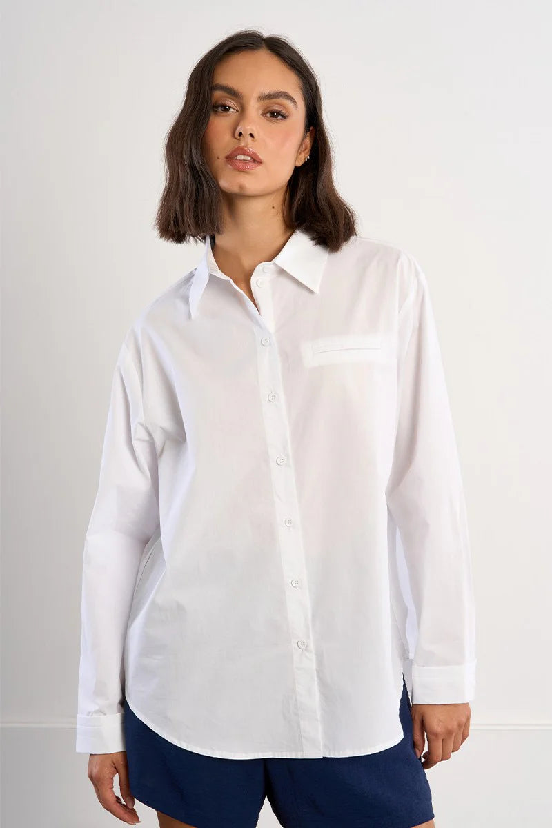 Wide Cotton Shirt
