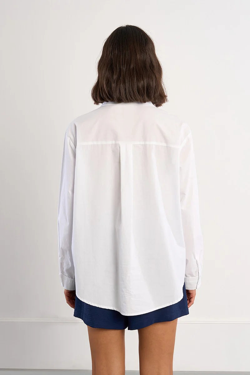 Wide Cotton Shirt