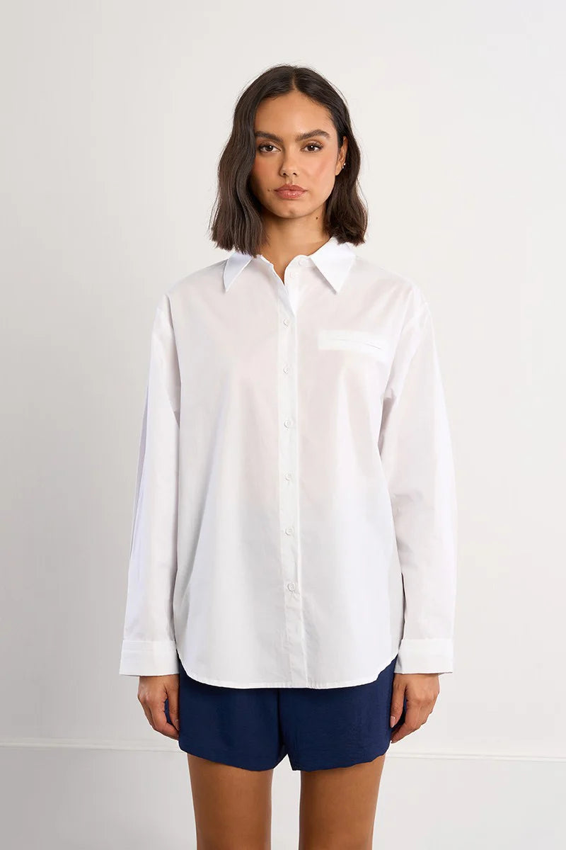 Wide Cotton Shirt
