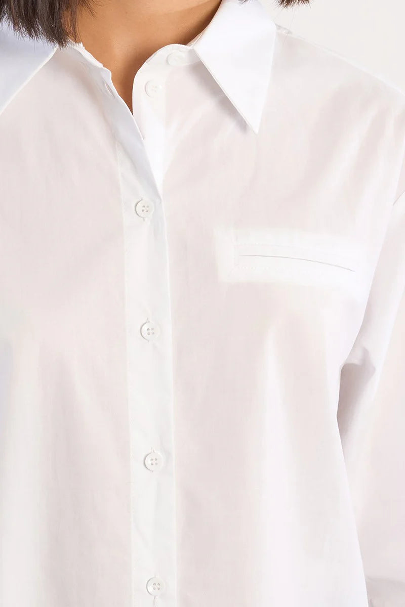 Wide Cotton Shirt