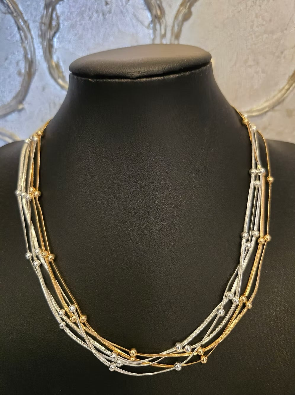 Mixture Metal Necklace