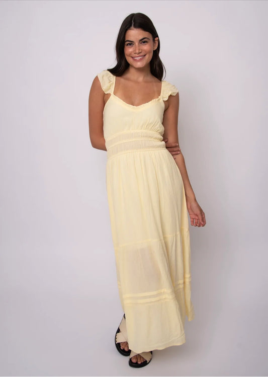 Aerie Crinkle Dress-Sunlit