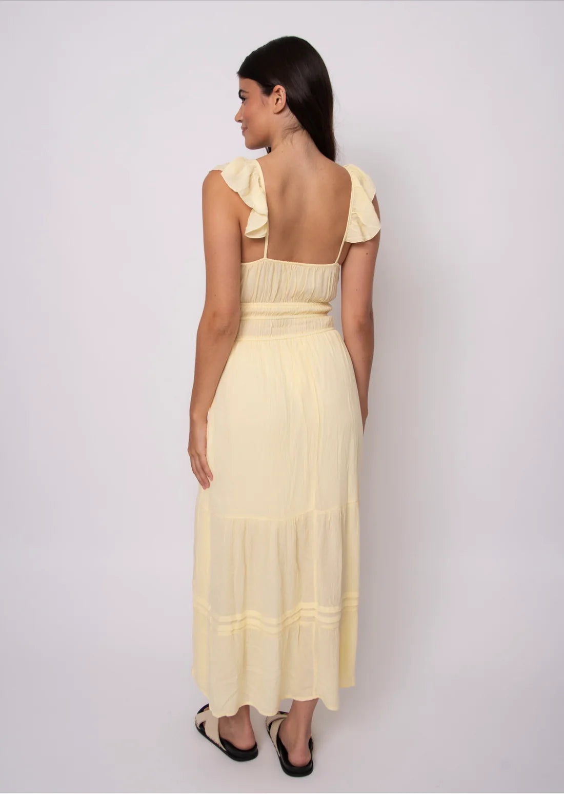 Aerie Crinkle Dress-Sunlit