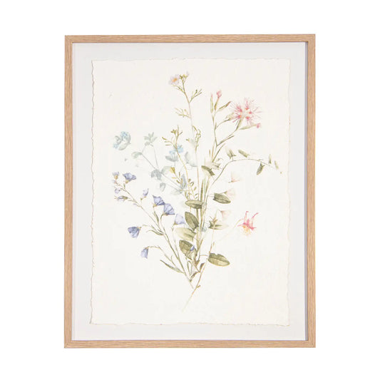 Framed Paper Art (Wildflowers)