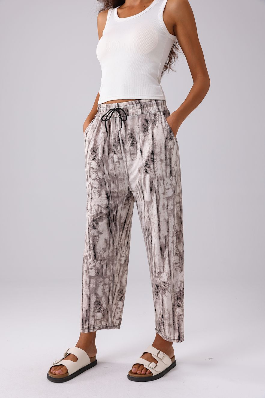Summer Stretchy Pant-Beige One Size (FINAL SALE)